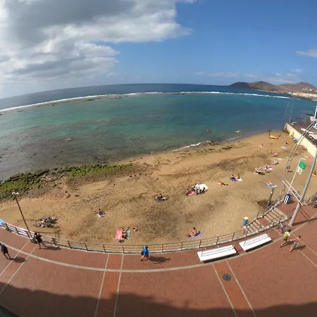 En Plena Playa De Canteras